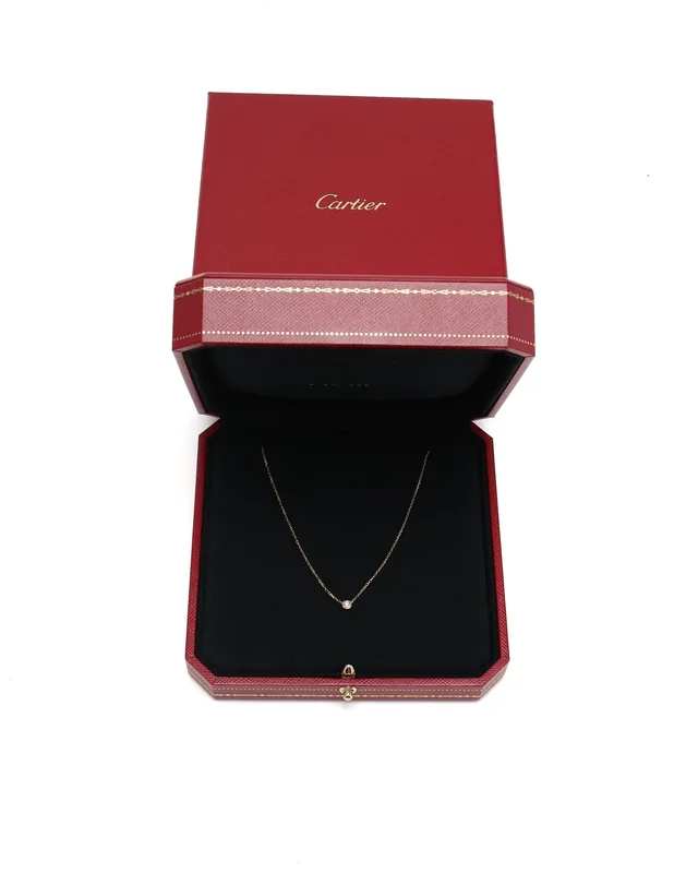 Cartier d'Amour Diamond Necklace, mini model from A Retro Tale, photo 2 of 2