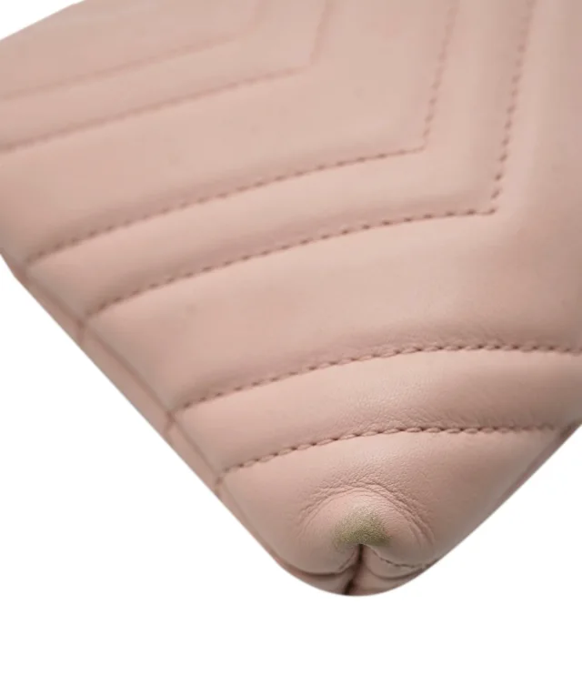 Gucci Ophelia Chevron GG Pochette in Leather from Luxury Promise, photo 10 of 15