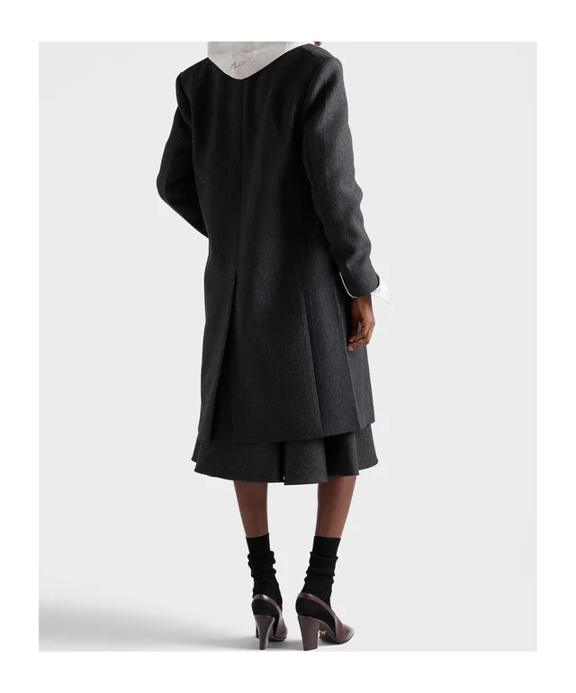 Prada double wool midi-skirt, photo 3 of 6 from SENSER