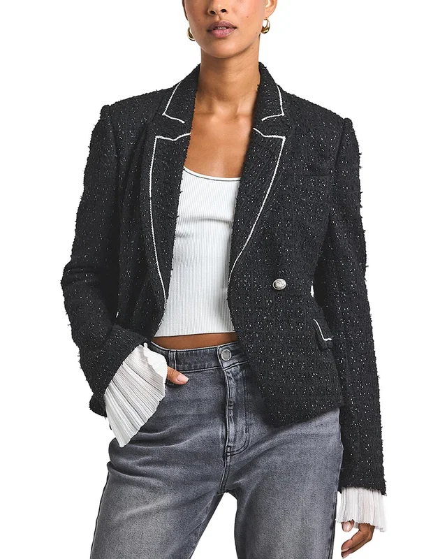 Derek Lam 10 Crosby Estelise Galaxy Wool-Blend Tweed Blazer, image 1 of 1 from Rue La La
