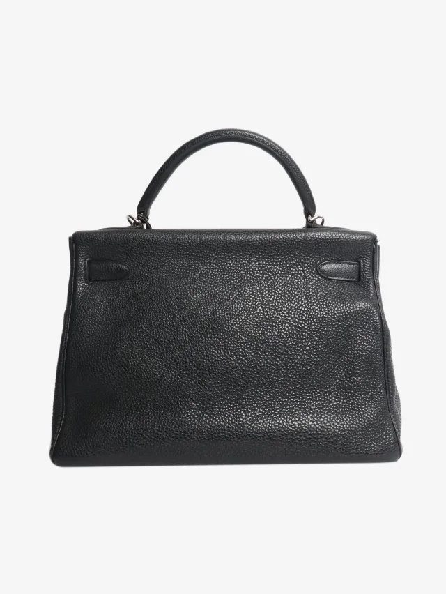 Hermès Black 2008 Kelly 28 bag in Black Leather from Sign of the Times, photo 3 of 9