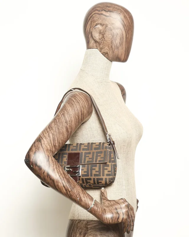 Fendi Zucca Baguette Bag in Canvas from A Retro Tale, photo 11 of 11