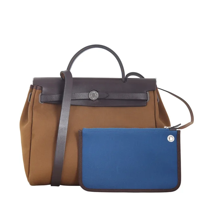 Hermès Herbag Zip 31 Bag in Canvas from Luxe.It.Fwd