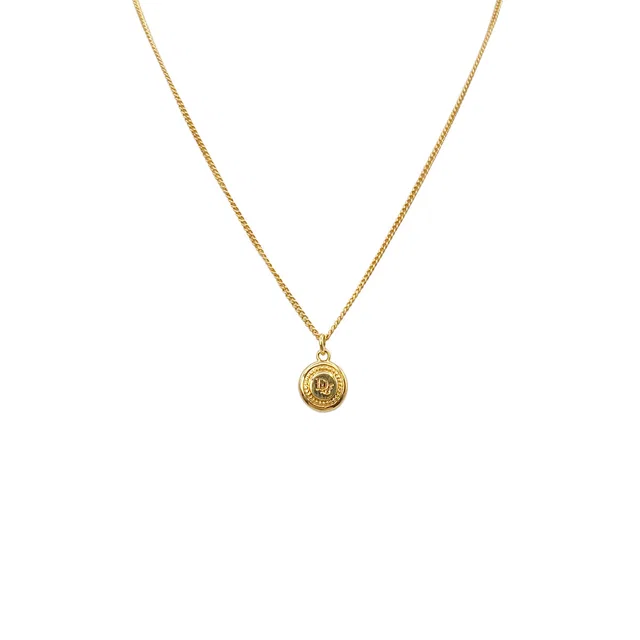 Dior Necklace CD Logo Gold Accessory in Gold from Luxury Promise
