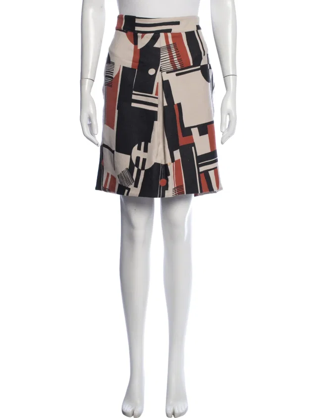 Etro Wool Mini Skirt in gray Wool from The RealReal