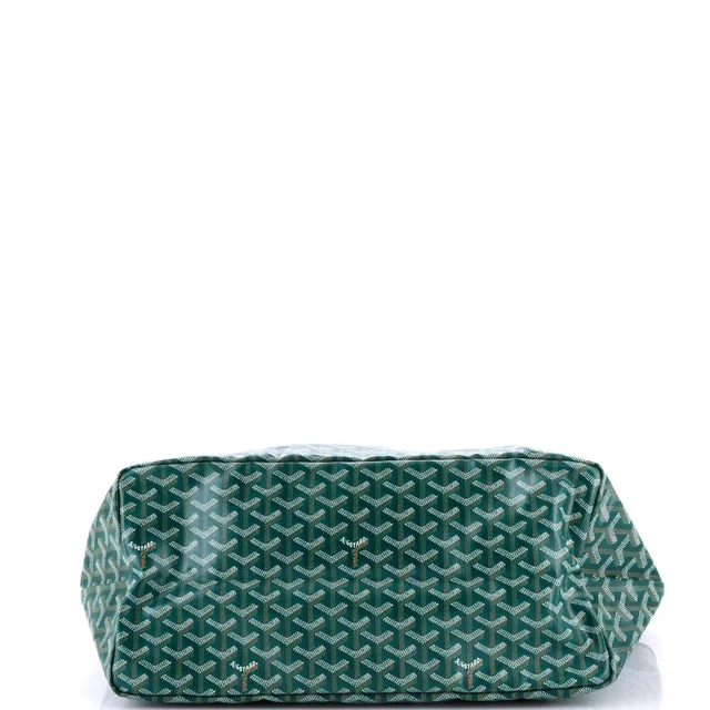 Goyard Gm Saint Louis Tote Coated Canvas in green Coated canvas from Poshmark, photo 5 of 7