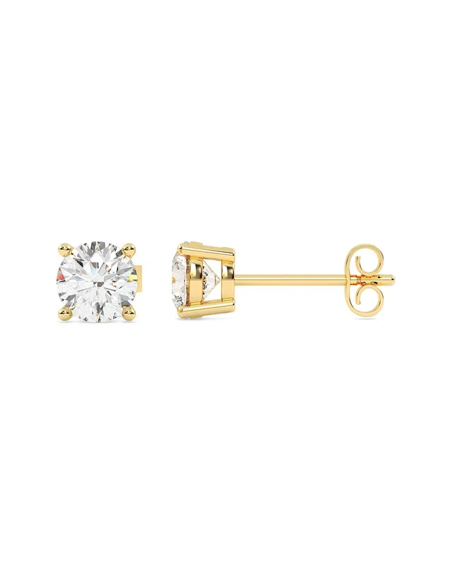 Lab Grown Diamonds 14K 1.50 ct. tw. Lab-Grown Diamond Earrings, image 1 of 1 from Gilt