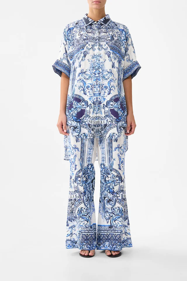 Camilla eBoutique OVERSIZED POCKET TUNIC A TILED WONDERLAND from CAMILLA, photo 1 of 1