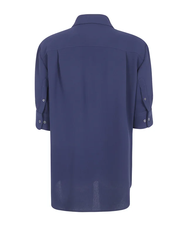 Dries Van Noten cuffed crepe shirt, photo 2 of 3 from SENSER