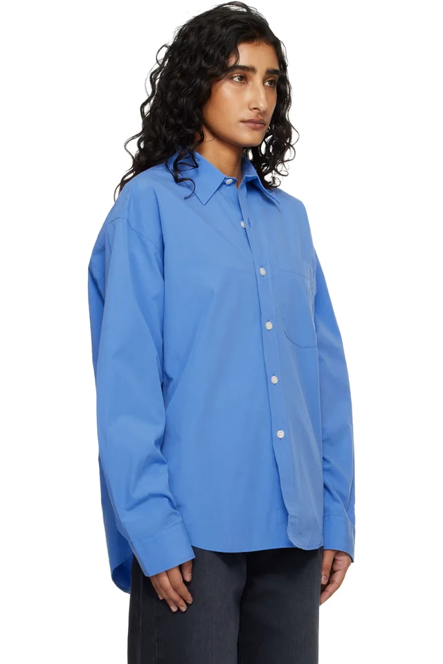 mfpen Blue Executive Shirt, photo 2 of 4 from SSENSE