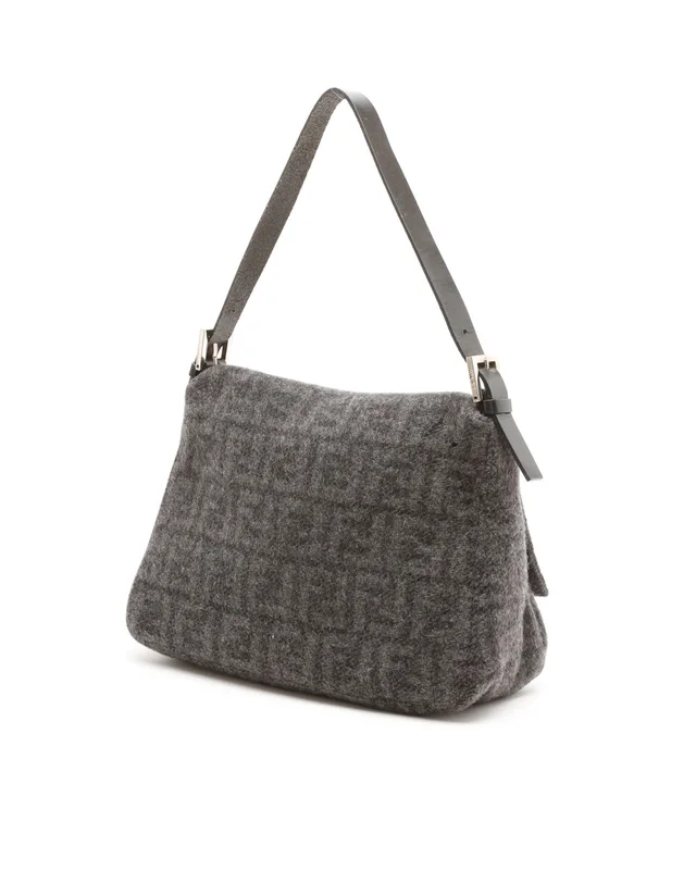 Fendi Zucca Tweed Mama Bag in Tweed from A Retro Tale, photo 3 of 8