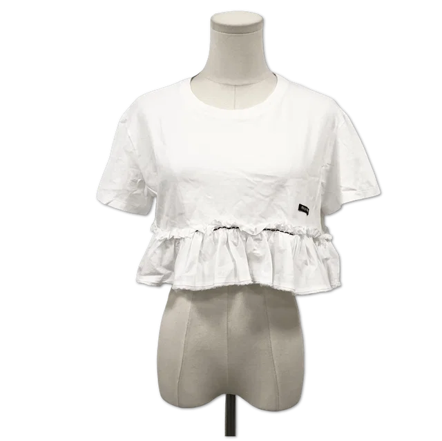 Miu Miu cotton t-shirt Size L from Luxury Promise