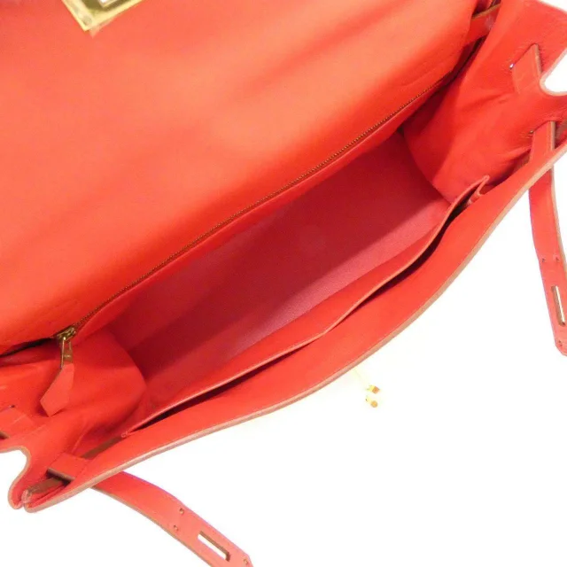 Hermès Kelly32 Gulliver in Red Calfskin from LuxUness, photo 9 of 10