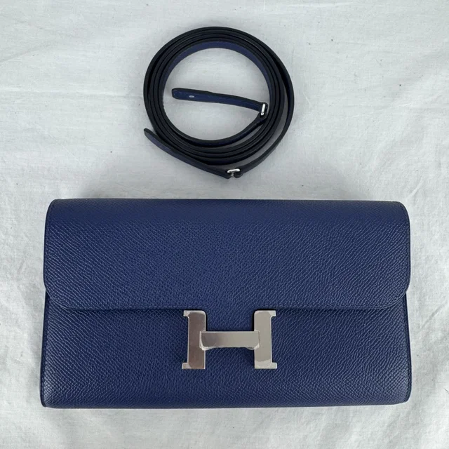 Hermès Constance To Go Bag in Epsom, Epsom Leather, Metal from Reowned