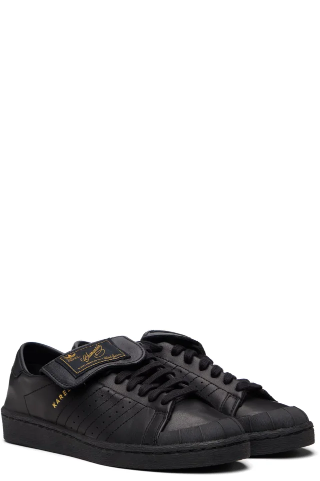 WILLY CHAVARRIA Black adidas Originals Edition Jabbar Low Sneakers, photo 4 of 5 from SSENSE