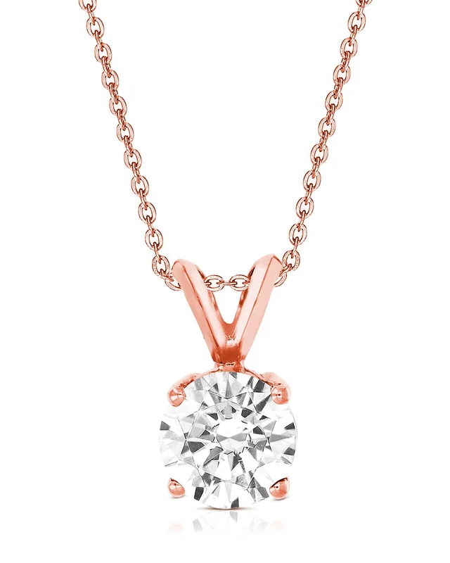 Amairah 14K 1.00 ct. tw. Lab Grown Diamond Pendant Necklace, image 1 of 1 from Rue La La