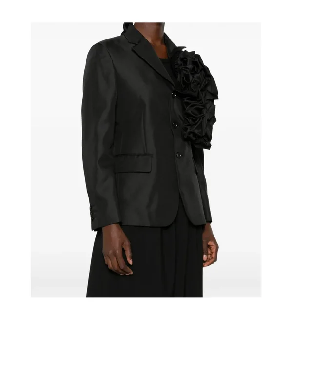 Comme Des Garcons Floral-print blazer, photo 2 of 5 from SENSER