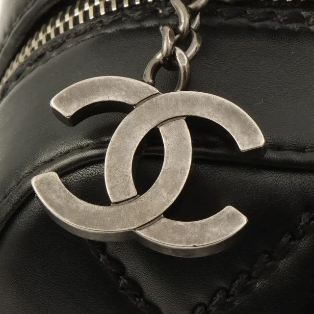 Chanel Around 2007 Wild Stitch Handbag Black from VINTAGE QOO TOKYO, photo 7 of 12