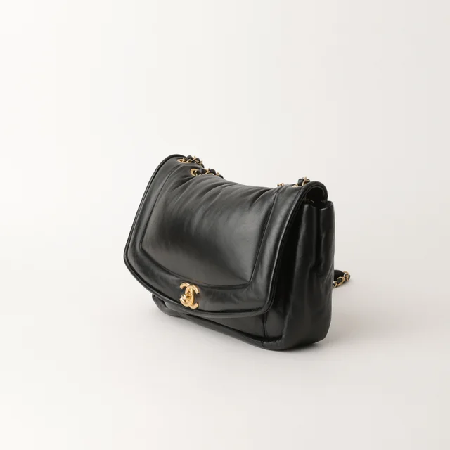 Chanel Puffy Jumbo Flap Bag in Lambskin from A Retro Tale, photo 2 of 10
