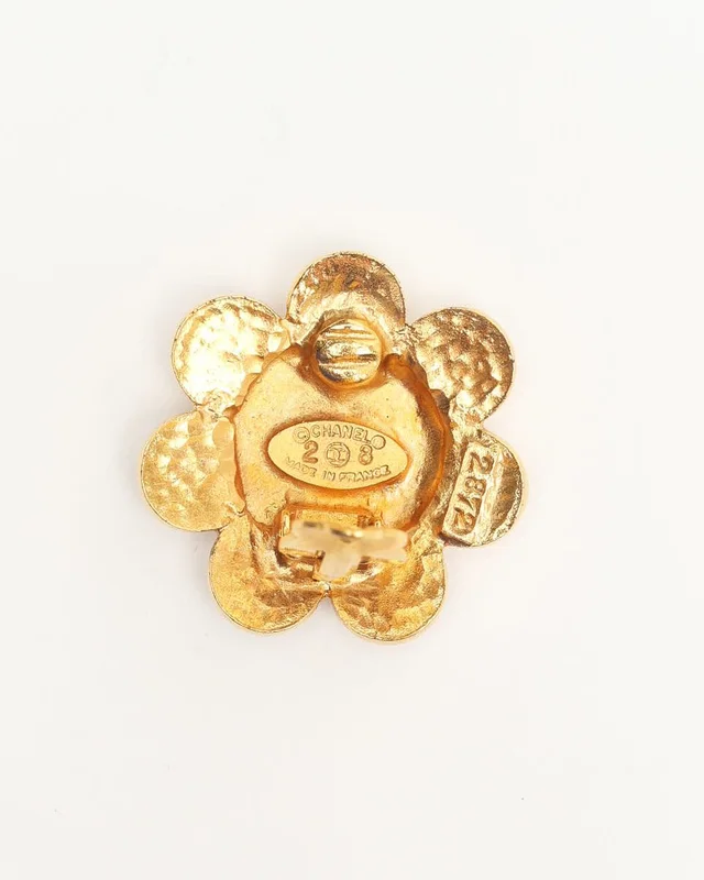 Chanel CC 28's Collection Clip-on Earrings from A Retro Tale, photo 3 of 4