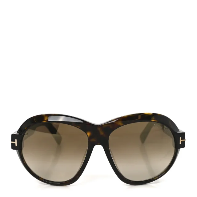 Tom Ford Inger Aviator Sunglasses TF1113 Tortoise from FASHIONPHILE, photo 2 of 7