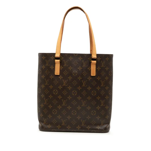 Brown Louis Vuitton Monogram Vavin GM Tote Bag in Brown Coated canvas from Designer Revival