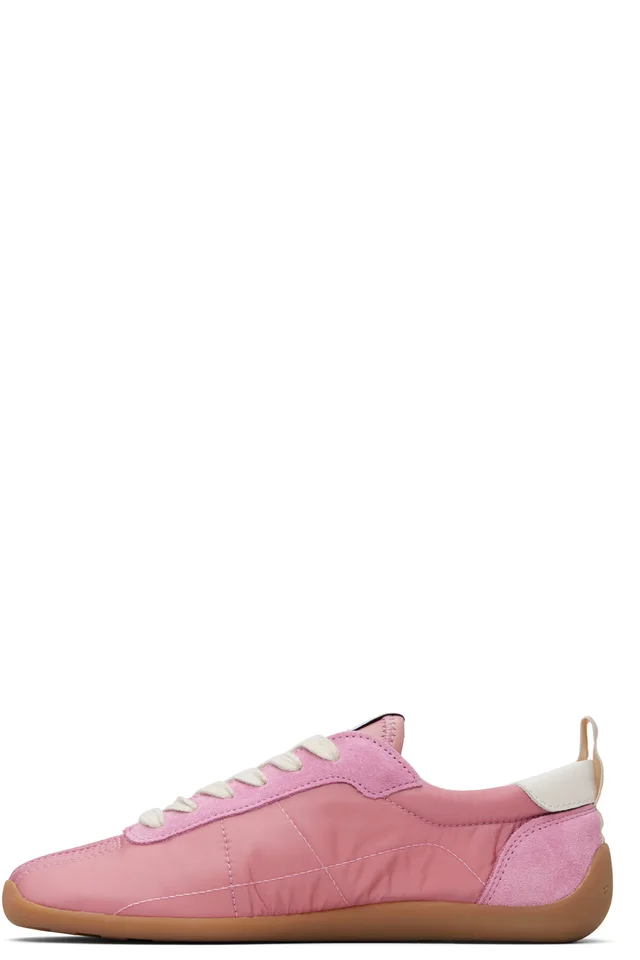 Pink Kenzo Paris 'KENZO Striker' Low Top Sneakers, photo 3 of 5 from SSENSE