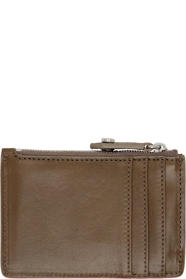 Vivienne Westwood Brown Slim Long Card Holder, photo 2 of 2 from SSENSE