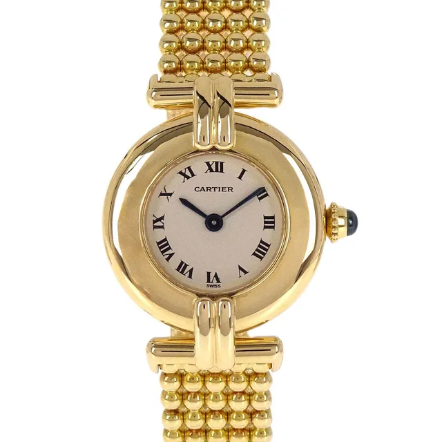Cartier Must Colisee SM 23mm Ref.1980 Quartz Watch 18KYG from AMORE Vintage Tokyo