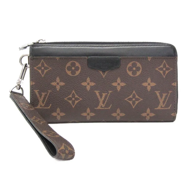 Louis Vuitton Macassar Zippy Dragonne M69407 Men's Monogram Phone Wallet Monogram Macassar in Brown Macassar Monogram from Elady