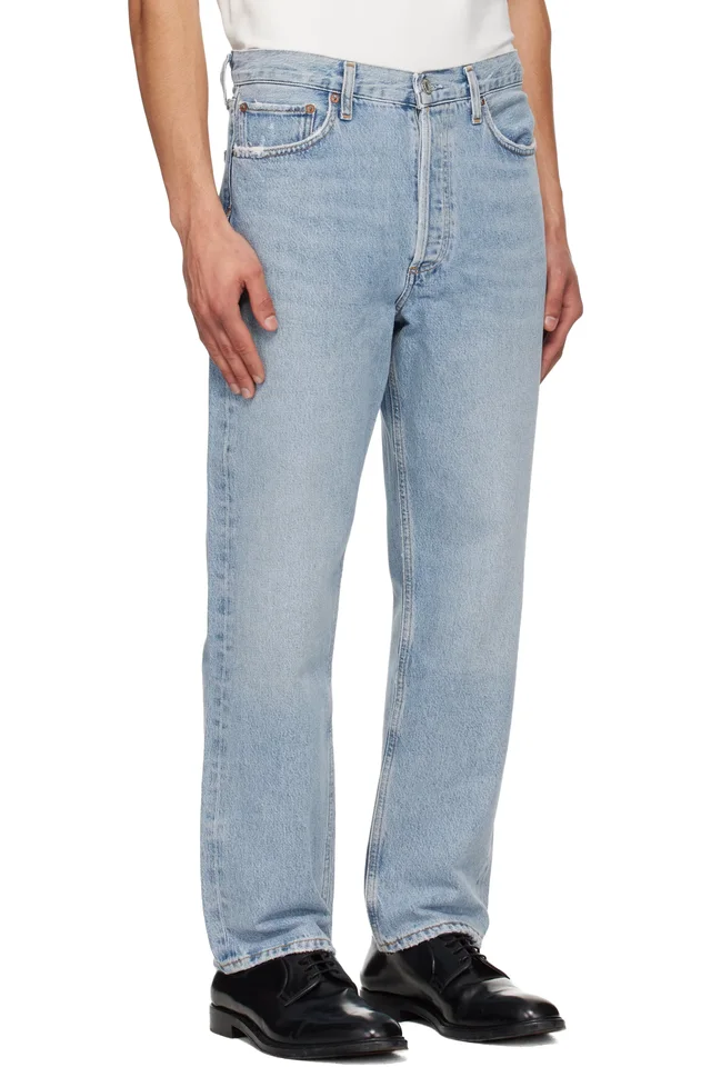 AGOLDE Blue 90's Jeans, photo 2 of 4 from SSENSE