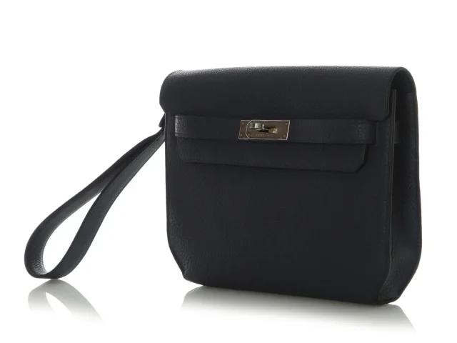Hermès Bleu Nuit Togo Kelly Dépêches 25 in Navy Togo leather from Ann's Fabulous Finds, photo 3 of 11