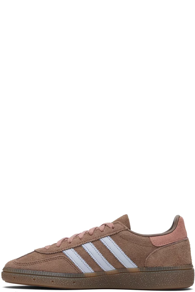 adidas Originals Brown Handball Spezial Sneakers, photo 3 of 5 from SSENSE