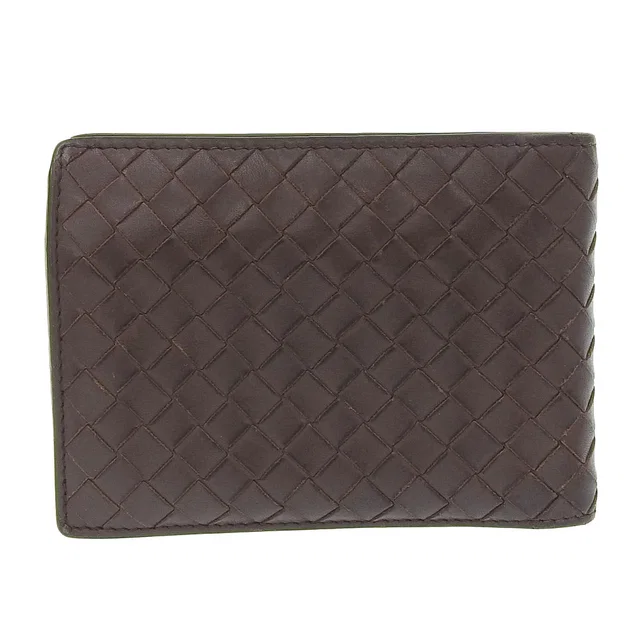 Bottega Veneta Leather Bifold Wallet 113112 in Leather from LuxUness