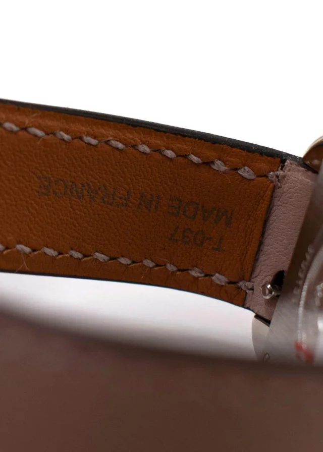 Hermès Glycine Anchor Chain Small Model Cape Cod Watch with Double Tour Strap in Leather from HEWI, photo 6 of 10
