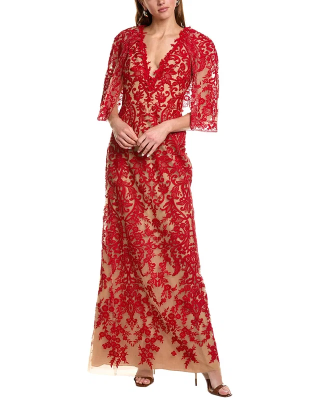 Marchesa Notte Soho Embroidered Gown, image 1 of 1 from Rue La La