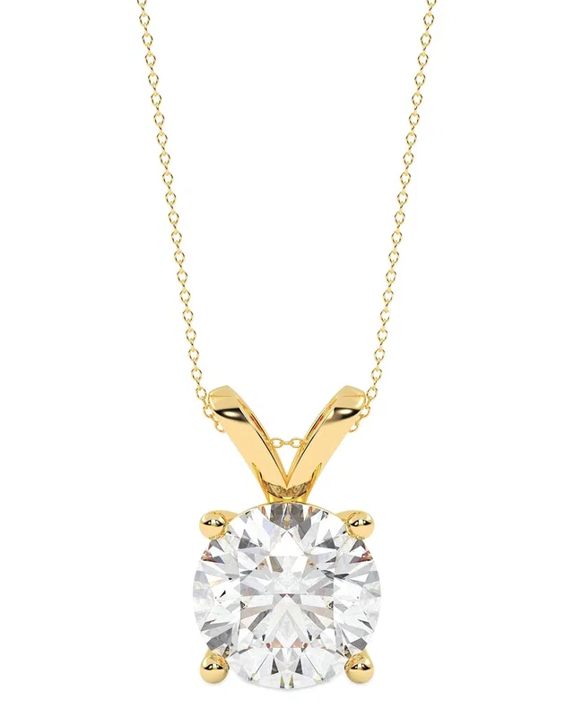 Lab Grown Diamonds 14K 2.00 ct. tw. Lab-Grown Diamond Necklace, image 1 of 1 from Rue La La