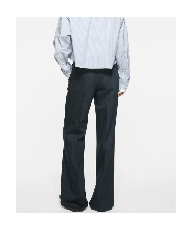 Acne Studios PINSTRIPE WOOL SUIT TROUSERS, photo 6 of 6 from SENSER