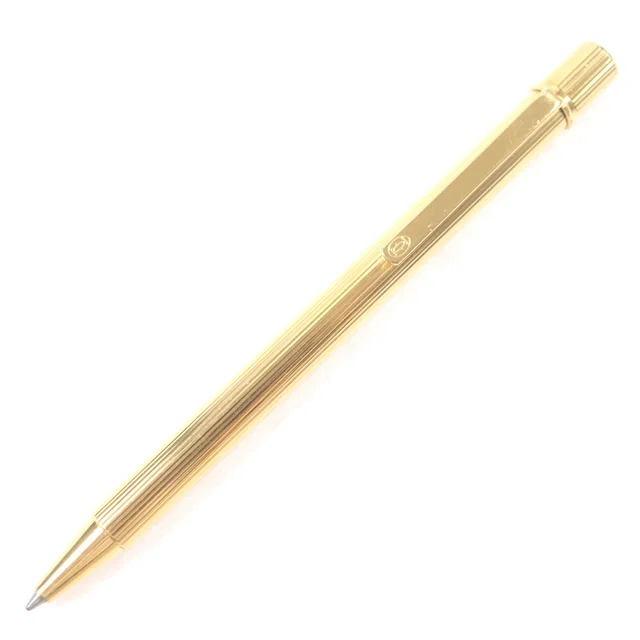 Must de Cartier Stripe Pattern Ballpoint Pen from LuxUness