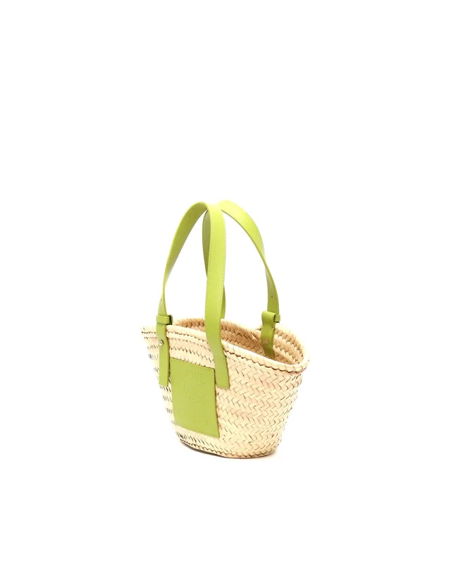 Loewe Small Basket Bag in Woven leather from A Retro Tale, photo 2 of 7