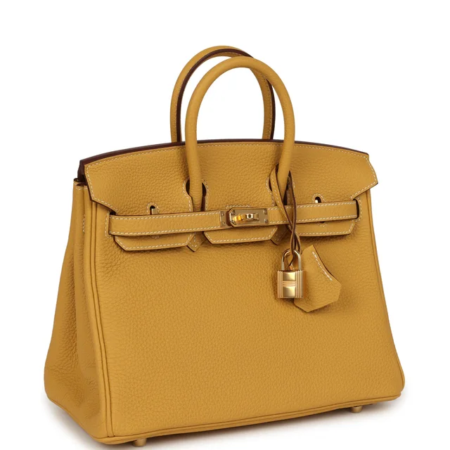 Hermès Birkin 25 Curry Togo Gold Hardware in Togo leather from Madison Avenue Couture, photo 2 of 2