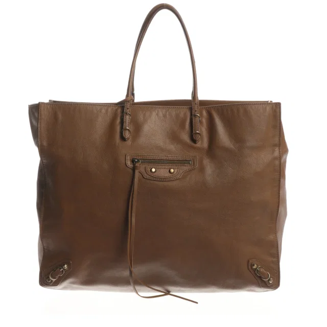 Balenciaga Papier A4 Tote Shopper Braun in Braun from Buddy And Selly