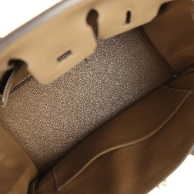 Hermès Birkin 25 Toundra Togo Palladium Hardware in Togo leather from Madison Avenue Couture, photo 8 of 9