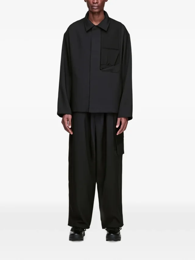 Y-3 black trousers, photo 2 of 2 from FARFETCH