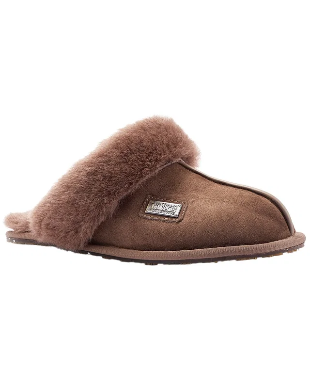 Australia Luxe Collective Closed Mule Sheepskin Slipper, image 1 of 1 from Gilt