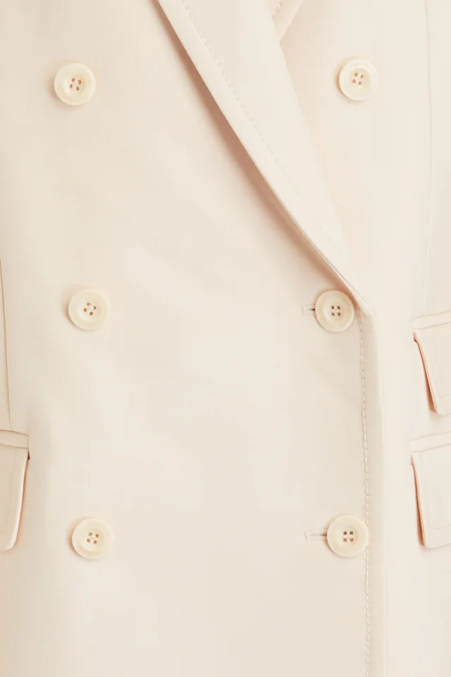Zimmermann Double-Breasted Wool-Blend Blazer, photo 4 of 4 from THE OUTNET