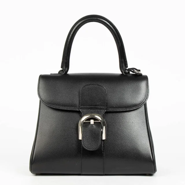 Delvaux Black Jumping Vintage Brillant PM in Black Leather from Labellov