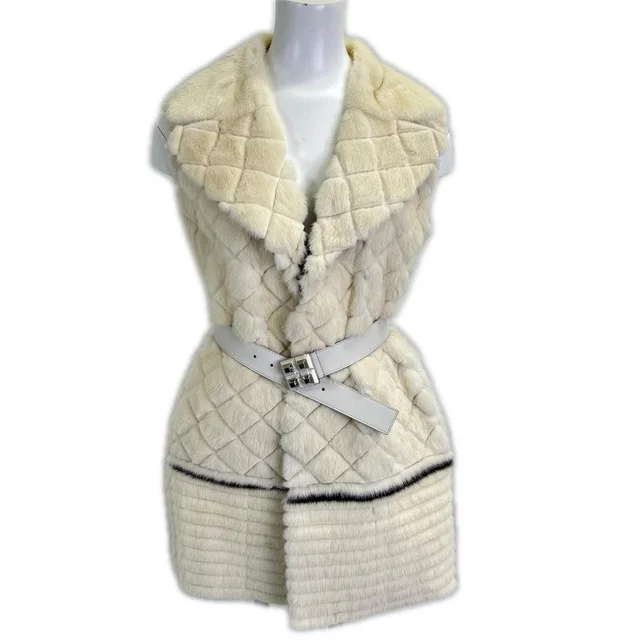 Fendi Waist Belt Front Hook Mink from The Reluxe