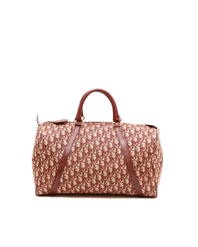 Dior Trotter Boston Bag in Canvas from A Retro Tale, photo 3 of 11