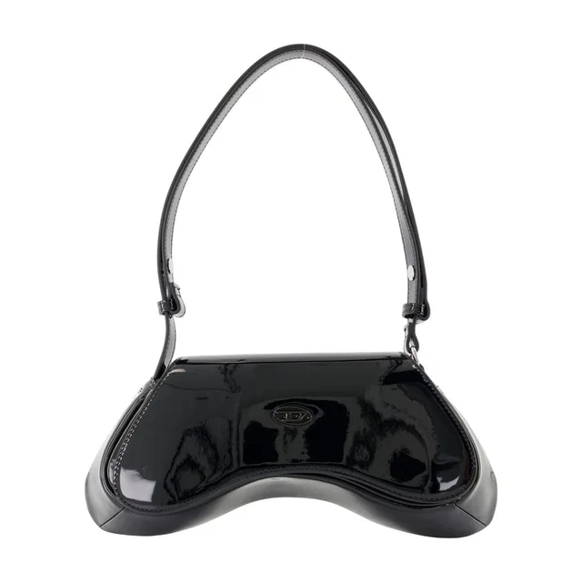 Diesel Play Shoulder Bag — Black Faux_leather in Black Leather from HEWI